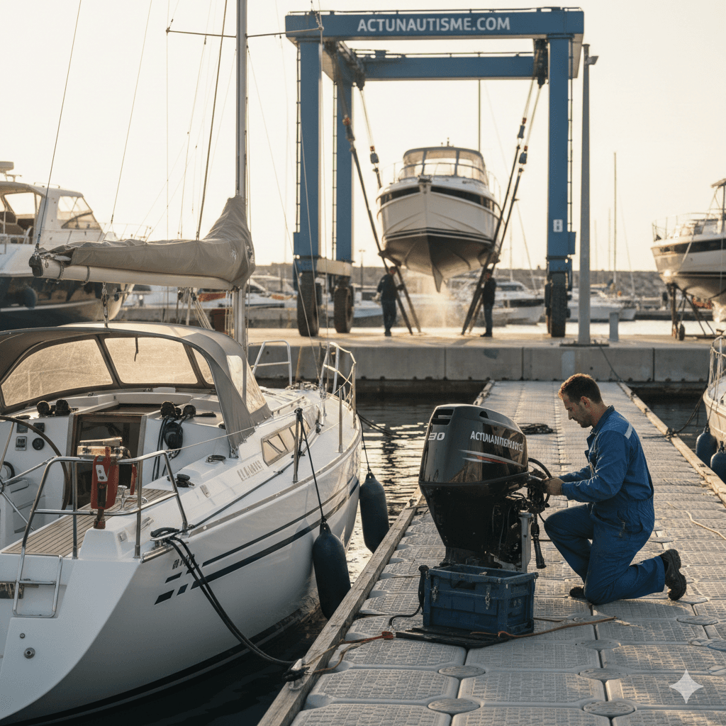 Combien coûte l’entretien annuel d’un bateau ?