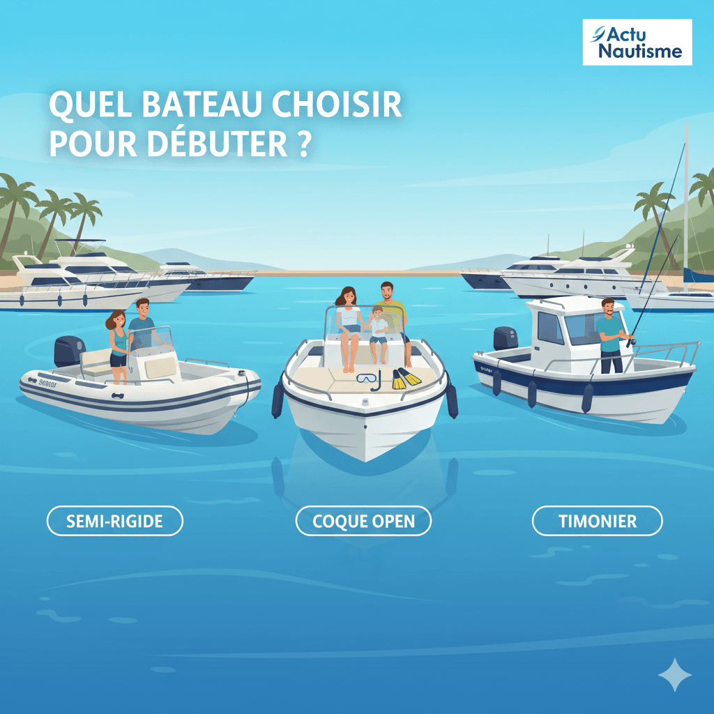 Quel bateau choisir pour débuter ?