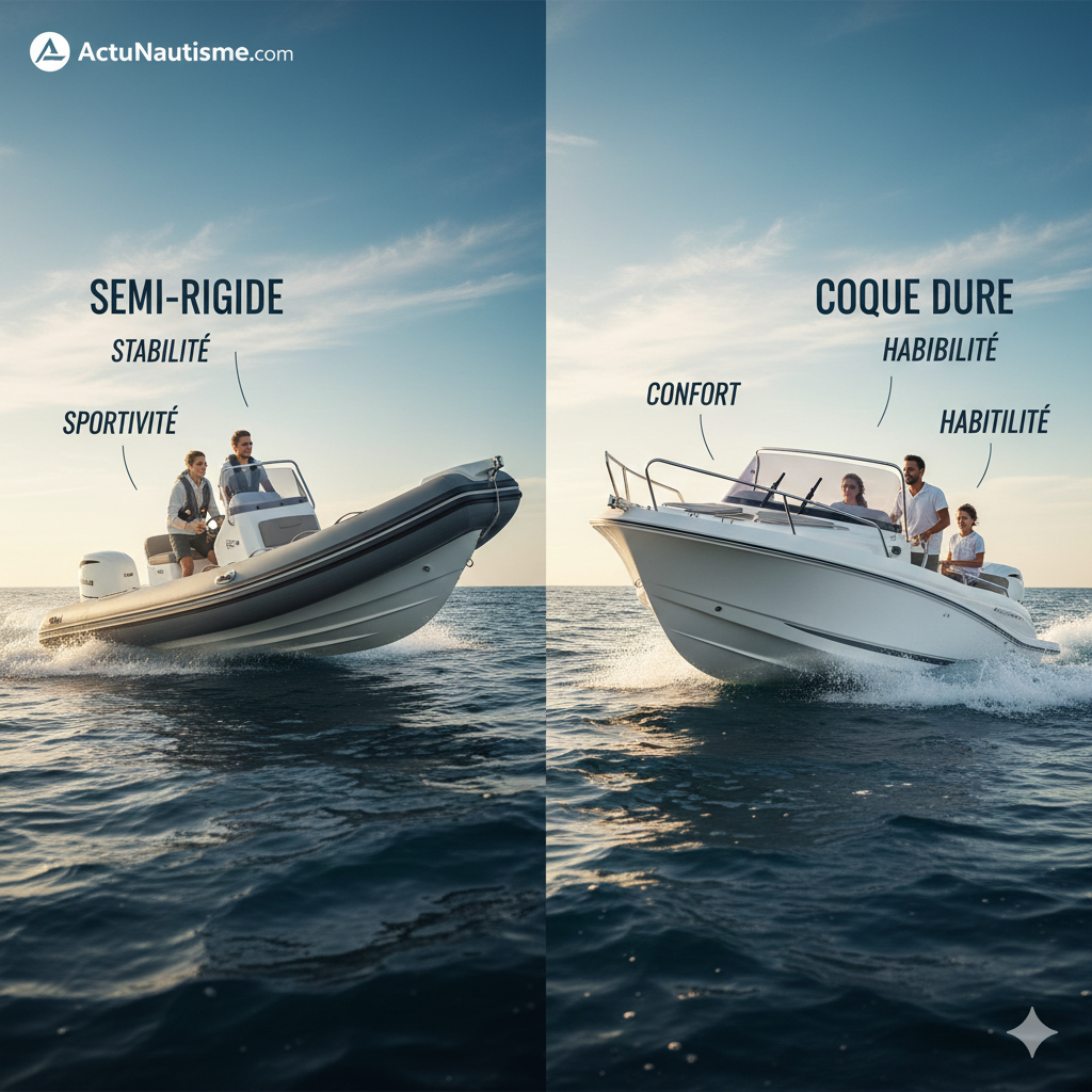 Semi-rigide ou coque dure : comparatif complet